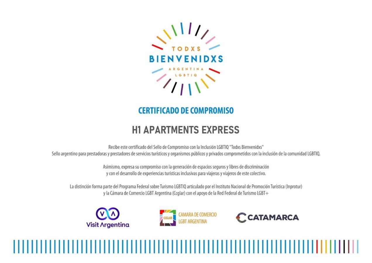 H1 Apartments Hotel Катамарка Екстер'єр фото